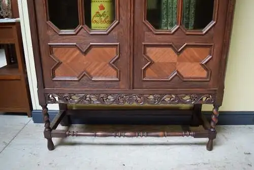 Antiker Jugendstil Bücherschrank, Vitrine, Traumhaft - Lieferung möglich!
