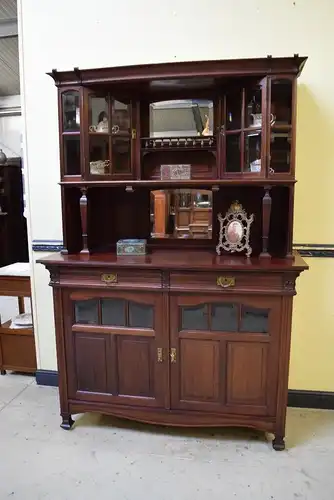 Antikes Jugendstil Nußbaum Buffet, Art Nouveau, Traumhaft - Lieferung möglich!