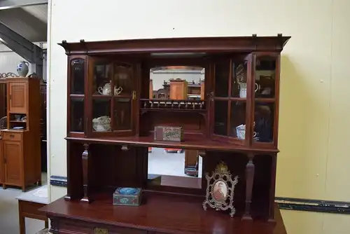 Antikes Jugendstil Nußbaum Buffet, Art Nouveau, Traumhaft - Lieferung möglich!