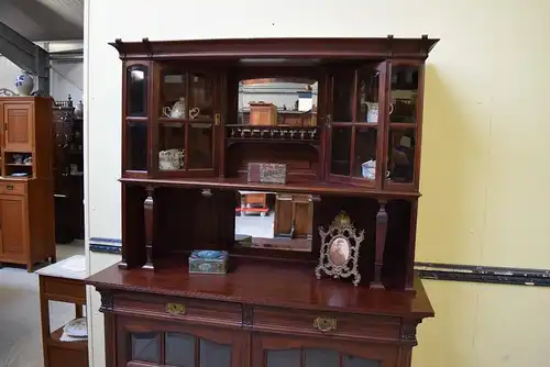 Antikes Jugendstil Nußbaum Buffet, Art Nouveau, Traumhaft - Lieferung möglich!