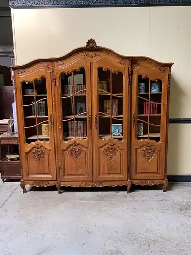 Antike Historismus Vitrine, Bücherschrank - Traumhaft - Lieferung möglich!