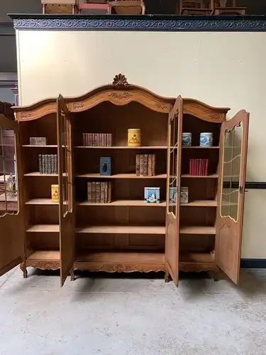 Antike Historismus Vitrine, Bücherschrank - Traumhaft - Lieferung möglich!