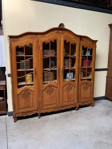 Antike Historismus Vitrine, Bücherschrank - Traumhaft - Lieferung möglich!