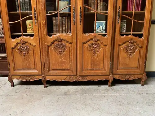 Antike Historismus Vitrine, Bücherschrank - Traumhaft - Lieferung möglich!