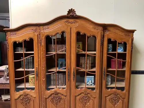 Antike Historismus Vitrine, Bücherschrank - Traumhaft - Lieferung möglich!