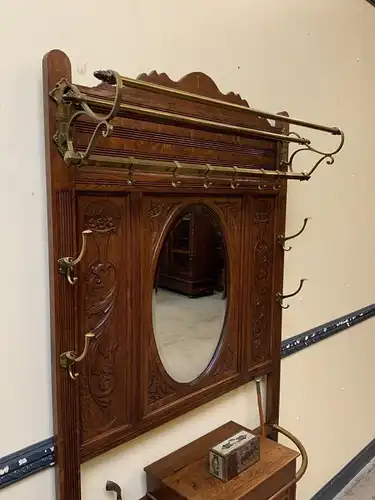 Antike Jugendstil Garderobe - traumhaft schön - Lieferung möglich!