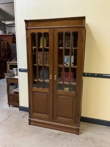 Antiker Jugendstil Bücherschrank, Vitrine, Traumhaft  - Lieferung möglich!