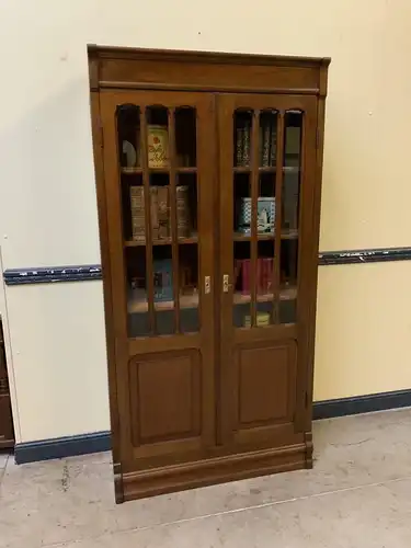 Antiker Jugendstil Bücherschrank, Vitrine, Traumhaft  - Lieferung möglich!