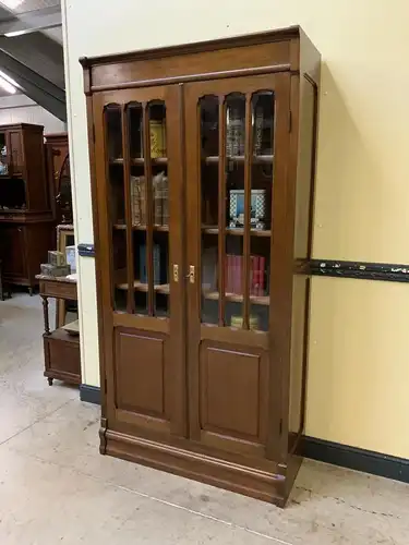 Antiker Jugendstil Bücherschrank, Vitrine, Traumhaft  - Lieferung möglich!