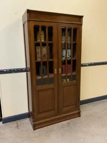 Antiker Jugendstil Bücherschrank, Vitrine, Traumhaft  - Lieferung möglich!