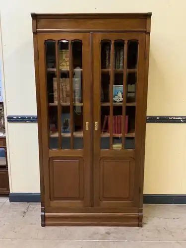 Antiker Jugendstil Bücherschrank, Vitrine, Traumhaft  - Lieferung möglich!