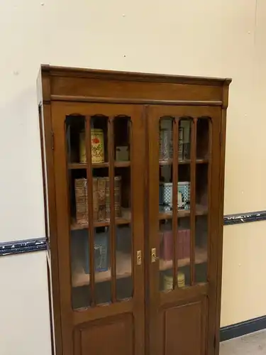 Antiker Jugendstil Bücherschrank, Vitrine, Traumhaft  - Lieferung möglich!