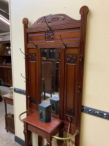 Antike Jugendstil Garderobe - traumhaft schön - Lieferung möglich!