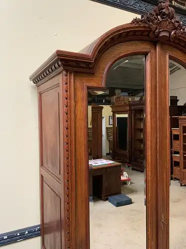 Antiker imposanter Jugendstil Kleiderschrank mit Wäschefach - Lieferung möglich!