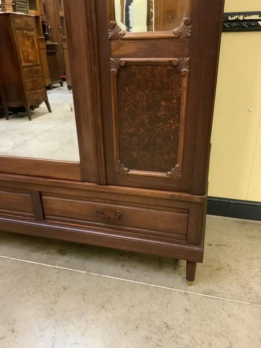 Antiker Art Deco Kleiderschrank - Traumhaft schön  - Lieferung möglich! 10