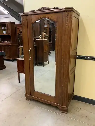 Antiker Art Deco Kleiderschrank mit Wäschefach - Traumhaft  - Lieferung möglich!