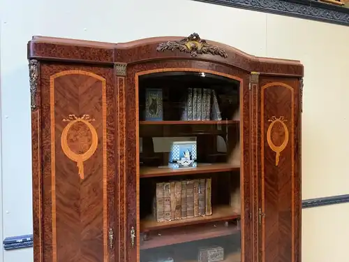 Antiker sensationeller Jugendstil Bücherschrank, Vitrine - Lieferung möglich!