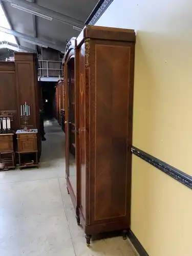 Antiker sensationeller Jugendstil Bücherschrank, Vitrine - Lieferung möglich!