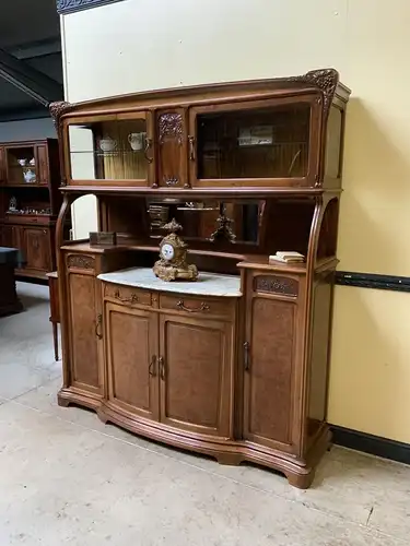 Antikes Jugendstil Buffet, Anrichte, Kredenz, Art Nouveau - Lieferung möglich!