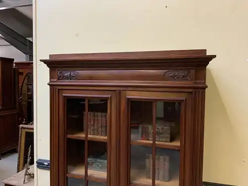 Antike Jugendstil Vitrine, Bücherschrank,  - Traumhaft   - Lieferung möglich!