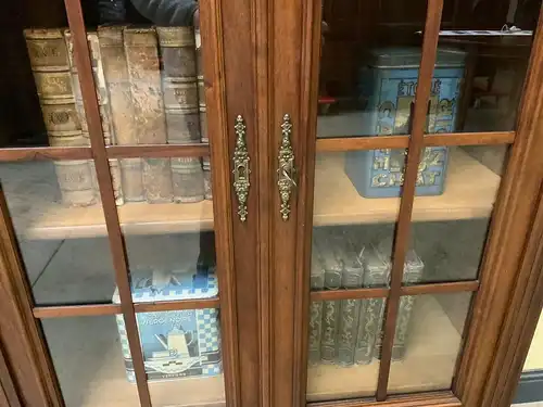 Antike Jugendstil Vitrine, Bücherschrank,  - Traumhaft   - Lieferung möglich!