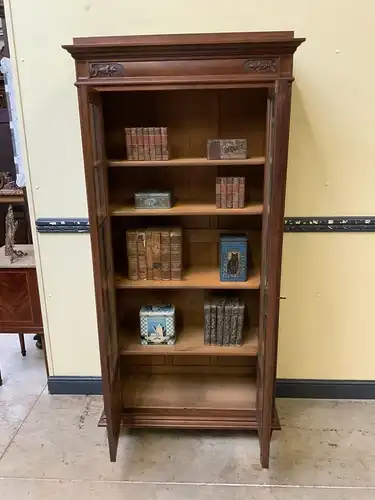 Antike Jugendstil Vitrine, Bücherschrank,  - Traumhaft   - Lieferung möglich!