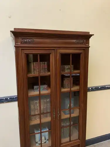 Antike Jugendstil Vitrine, Bücherschrank,  - Traumhaft   - Lieferung möglich!