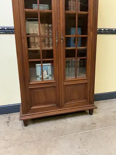 Antike Jugendstil Vitrine, Bücherschrank,  - Traumhaft   - Lieferung möglich!