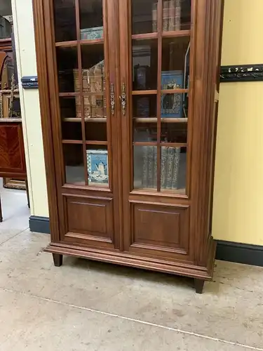 Antike Jugendstil Vitrine, Bücherschrank,  - Traumhaft   - Lieferung möglich!