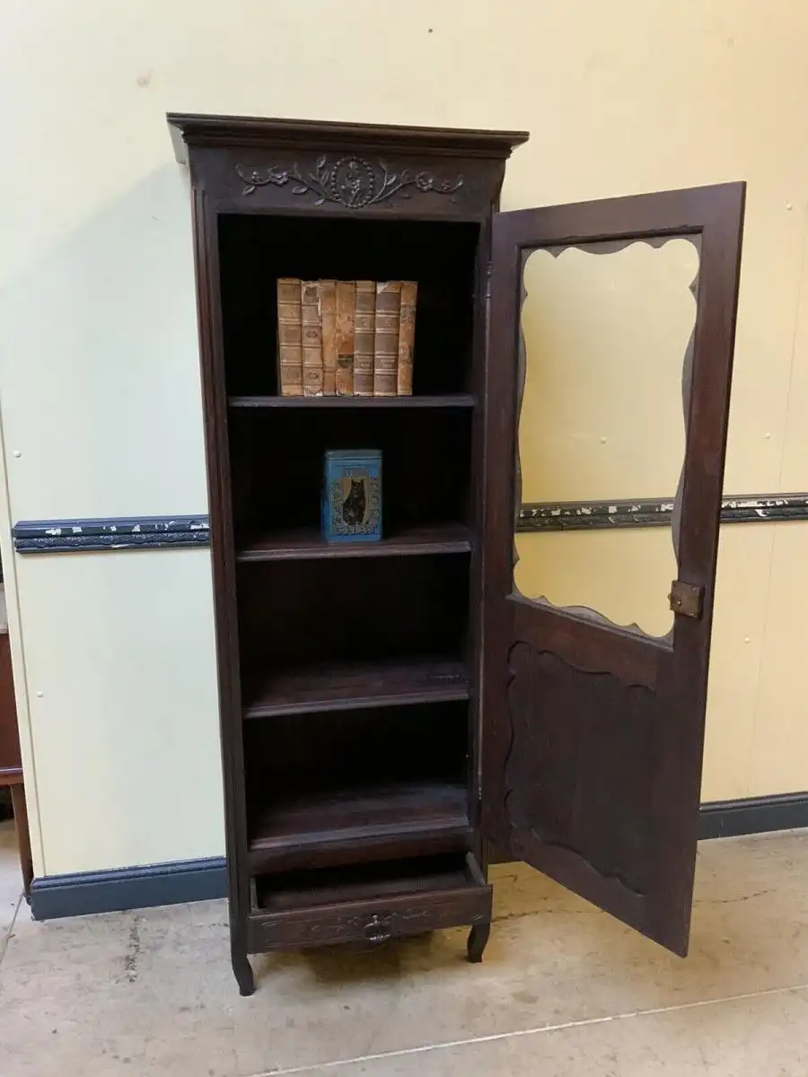 Antike Jugendstil Vitrine, Bücherschrank,  - Traumhaft   - Lieferung möglich!