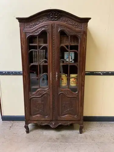 Antike - Vitrine, Bücherschrank, Jugendstil, Historismus - Lieferung möglich!