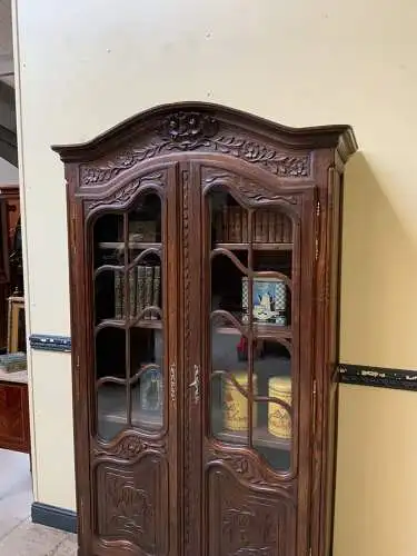 Antike - Vitrine, Bücherschrank, Jugendstil, Historismus - Lieferung möglich!