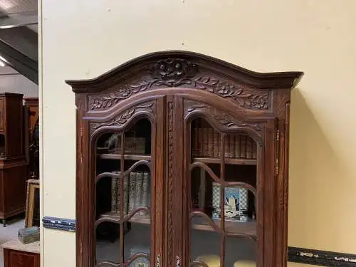 Antike Jugendstil Vitrine, Bücherschrank,  - Traumhaft   - Lieferung möglich!