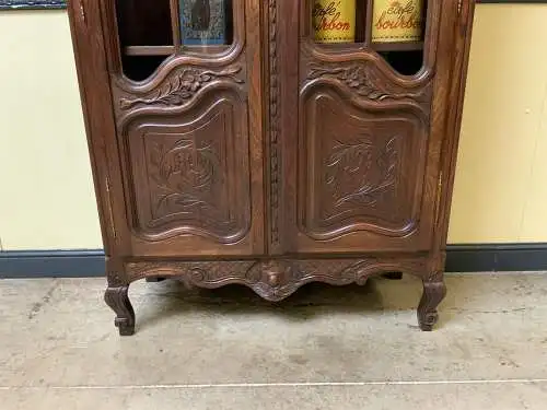Antike - Vitrine, Bücherschrank, Jugendstil, Historismus - Lieferung möglich!