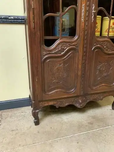 Antike Jugendstil Vitrine, Bücherschrank,  - Traumhaft   - Lieferung möglich!