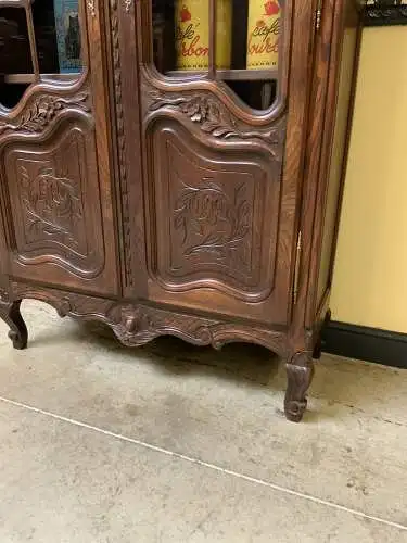 Antike - Vitrine, Bücherschrank, Jugendstil, Historismus - Lieferung möglich!
