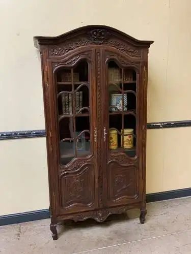 Antike - Vitrine, Bücherschrank, Jugendstil, Historismus - Lieferung möglich!