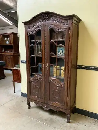 Antike Jugendstil Vitrine, Bücherschrank,  - Traumhaft   - Lieferung möglich!