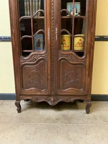 Antike - Vitrine, Bücherschrank, Jugendstil, Historismus - Lieferung möglich!