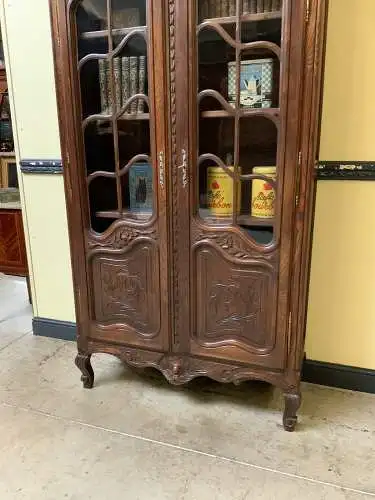 Antike - Vitrine, Bücherschrank, Jugendstil, Historismus - Lieferung möglich!