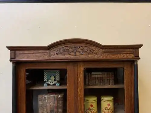 Antiker Jugendstil Bücherschrank, Vitrine, Traumhaft - Lieferung möglich!