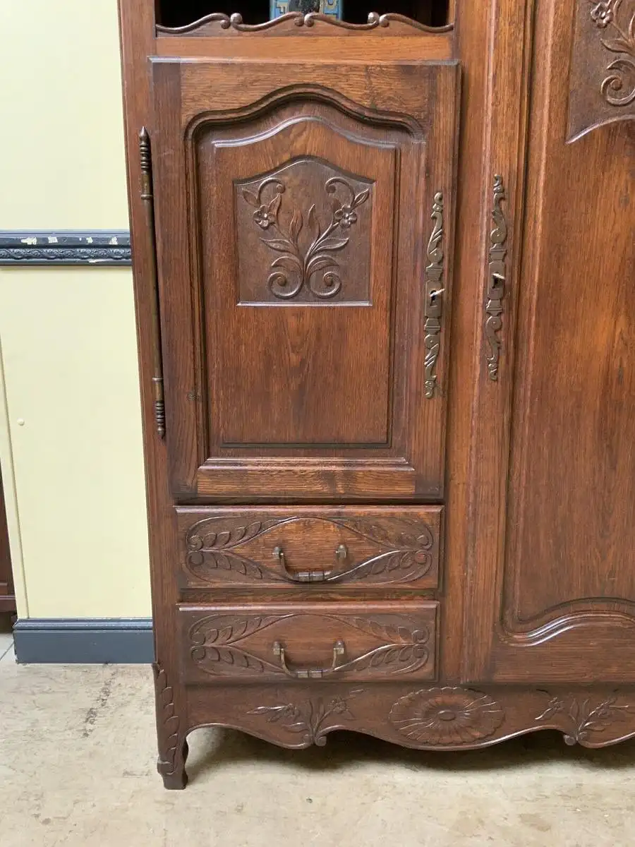 Antiker Jugendstil Geschirrschrank, Vertiko - traumhaft- Lieferung möglich! 11