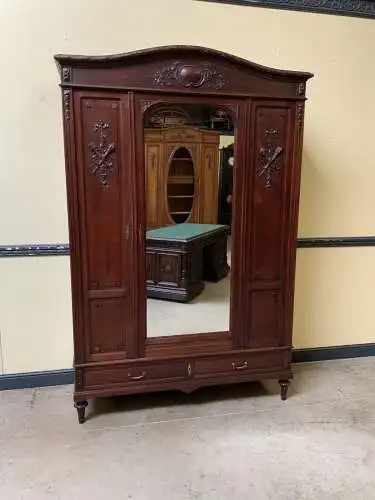 Antiker Jugendstil  Nußbaum Kleiderschrank - Traumhaft - Lieferung möglich!