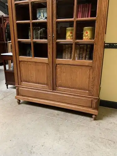 Antiker Jugendstil Bücherschrank, Vitrine, Traumhaft - Lieferung möglich!