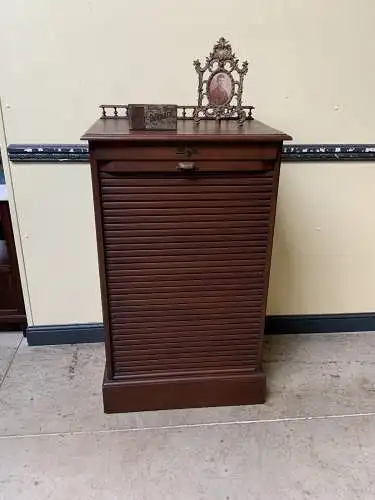 Antiker Jugendstil Rolladen Archiv Schrank - Traumhaft - Lieferung möglich!