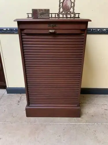 Antiker Jugendstil Rolladen Archiv Schrank - Traumhaft - Lieferung möglich!