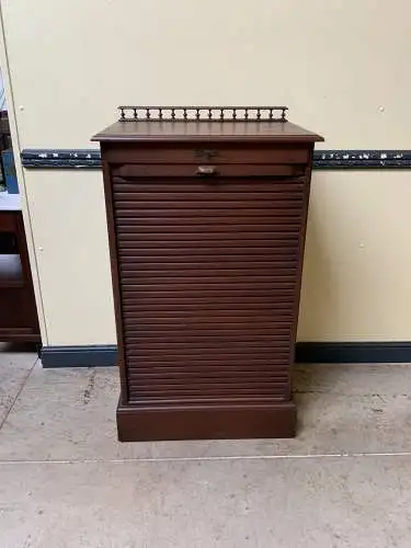 Antiker Jugendstil Rolladen Archiv Schrank - Traumhaft - Lieferung möglich!