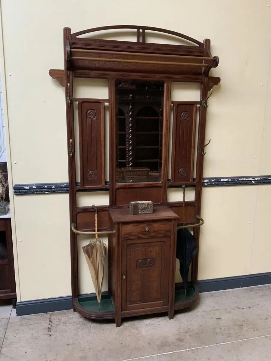 Antik - Garderobe, Kleiderständer - Jugendstil - Lieferung möglich! 1