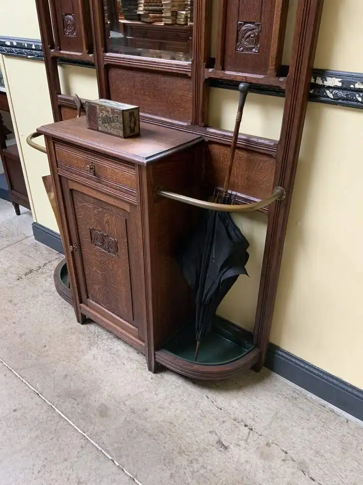 Antik - Garderobe, Kleiderständer - Jugendstil - Lieferung möglich! 10