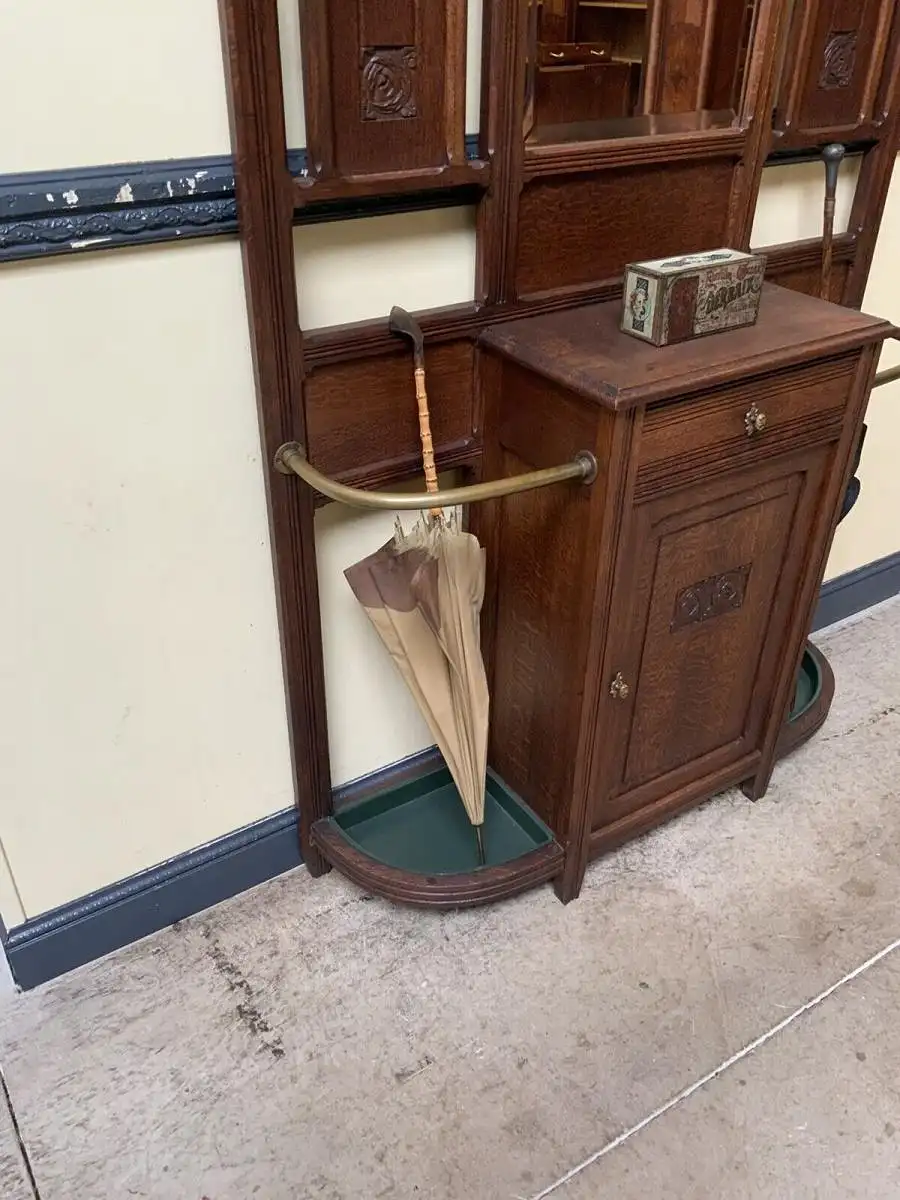 Antik - Garderobe, Kleiderständer - Jugendstil - Lieferung möglich! 11